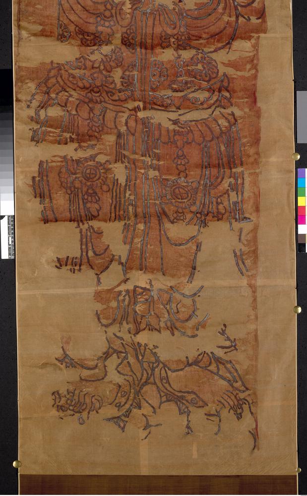 图片[4]-banner; painting; 幡(Chinese); 繪畫(Chinese) BM-1919-0101-0.217-China Archive